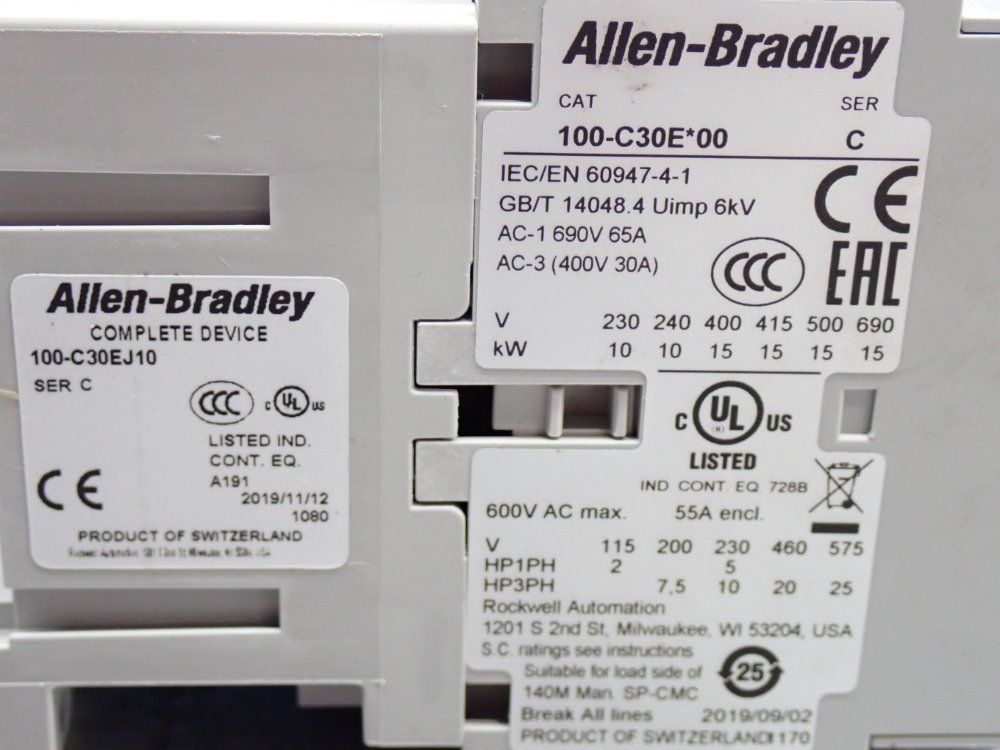 Allen Bradley Contactor Module