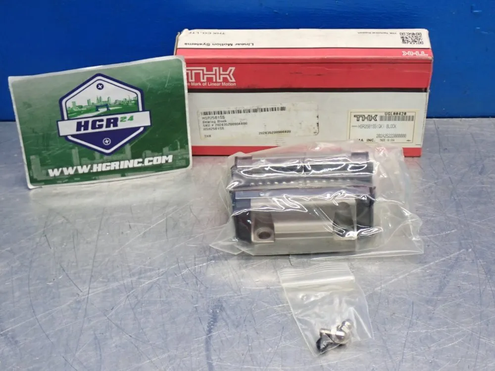 Thk 20mm Id, 70mm Od, 30.5mm Width Linear Guide Block - Hsr25b1ssgk