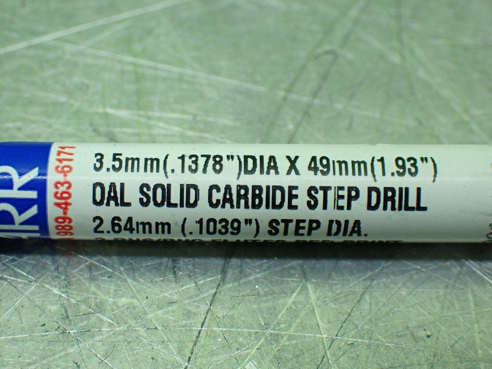 Garr 5 Solid Carbide Step Drills 