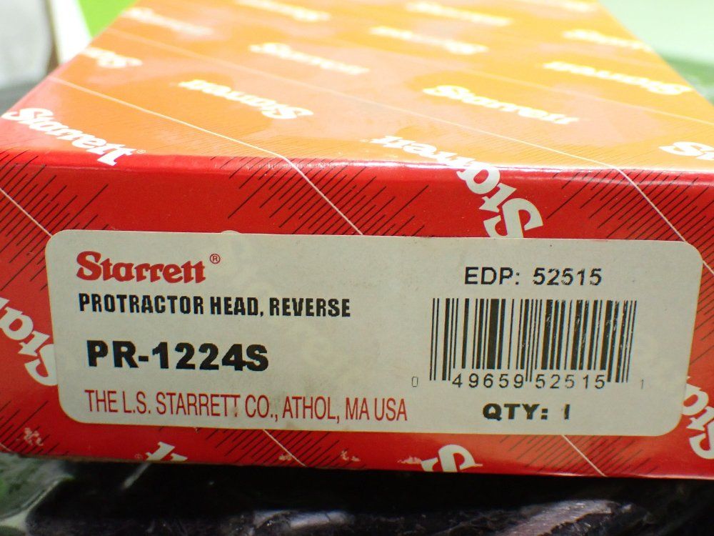 Starrett Reverse Protractor Head