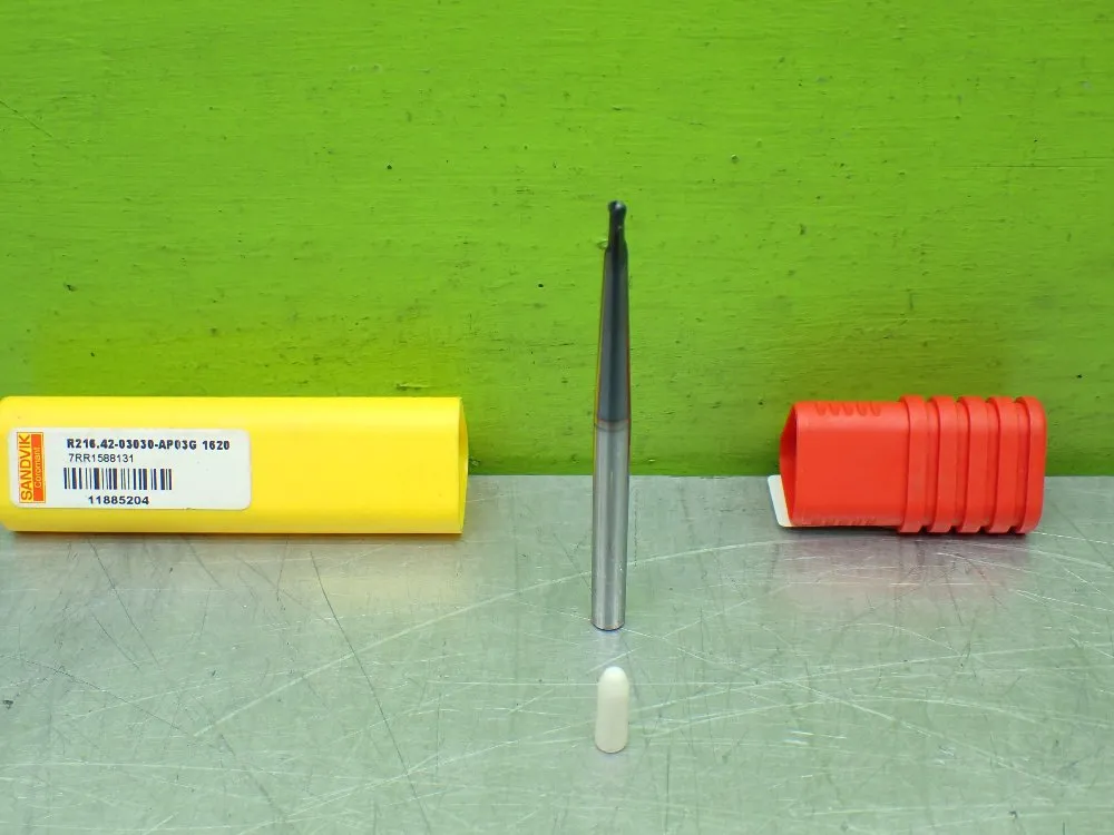 Sandvik Coromill Plura Solid Carbide Ball Nose End Mill