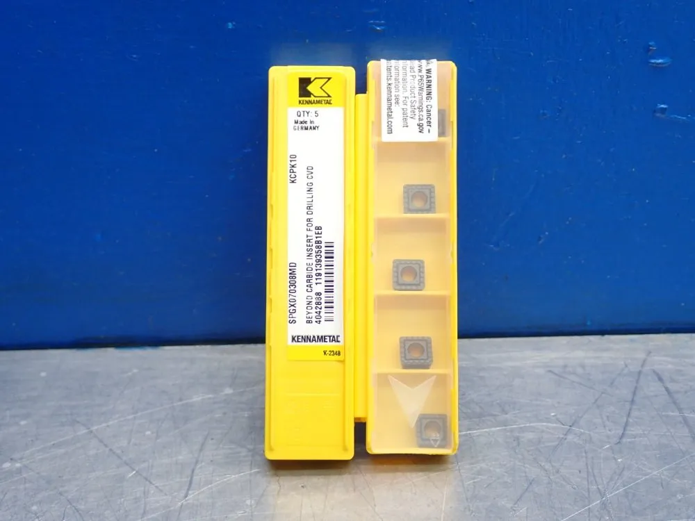 Kennametal Carbide Insert 2pack Of 5  10 Inserts Total