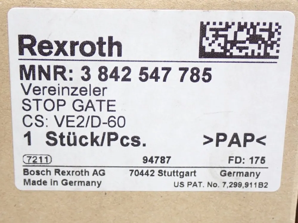 Rexroth  Stop Gate