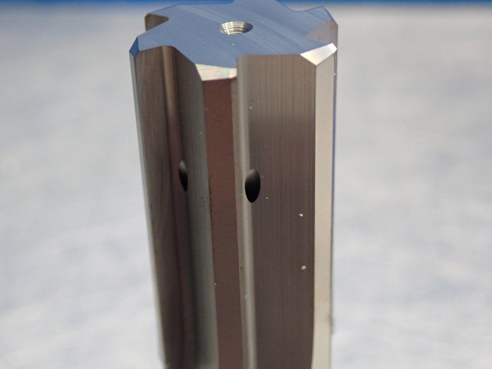 Truedge Grinding Inc 6 Flute Carbide Reamer Coolant Fed 