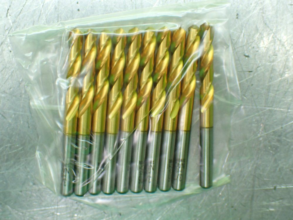 Nachi 50 Tin Parallel Shank Twist Drills