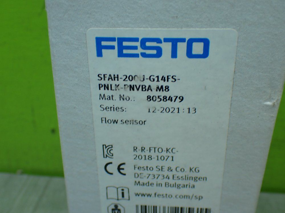 Festo Flow Sensor