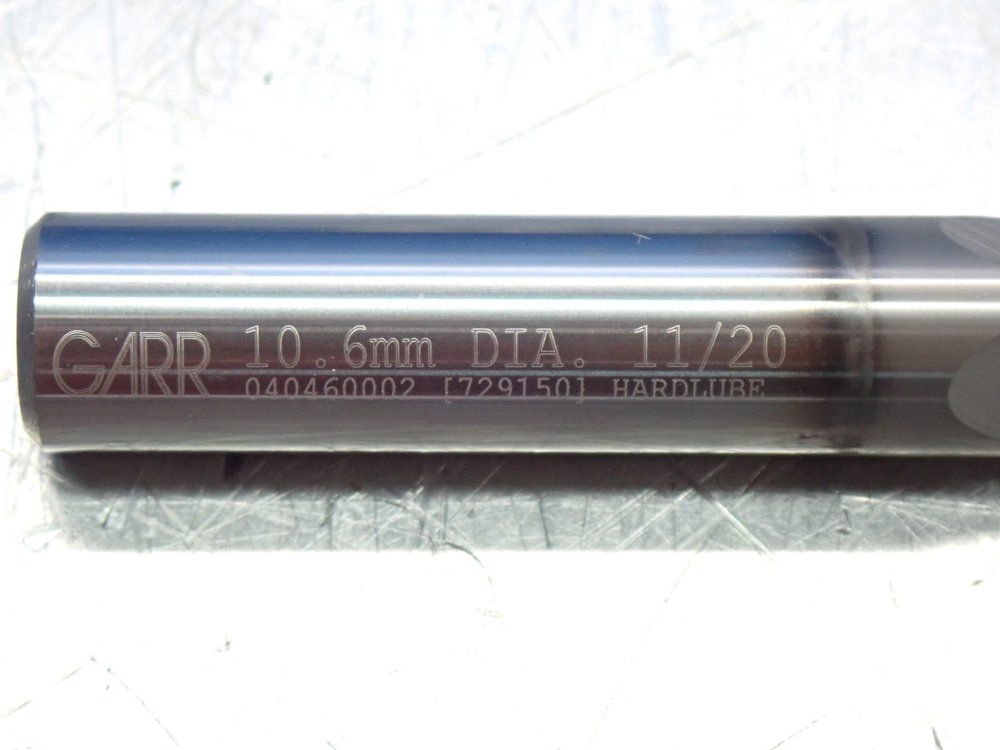 Garr  106mm Oal Solid Carbide Shank Drill Bit 1 Lot 0f 4