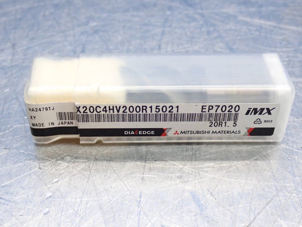 Mitsubishi Materials 4flute Damping Radius Head Bit 1 Lot Of 2 