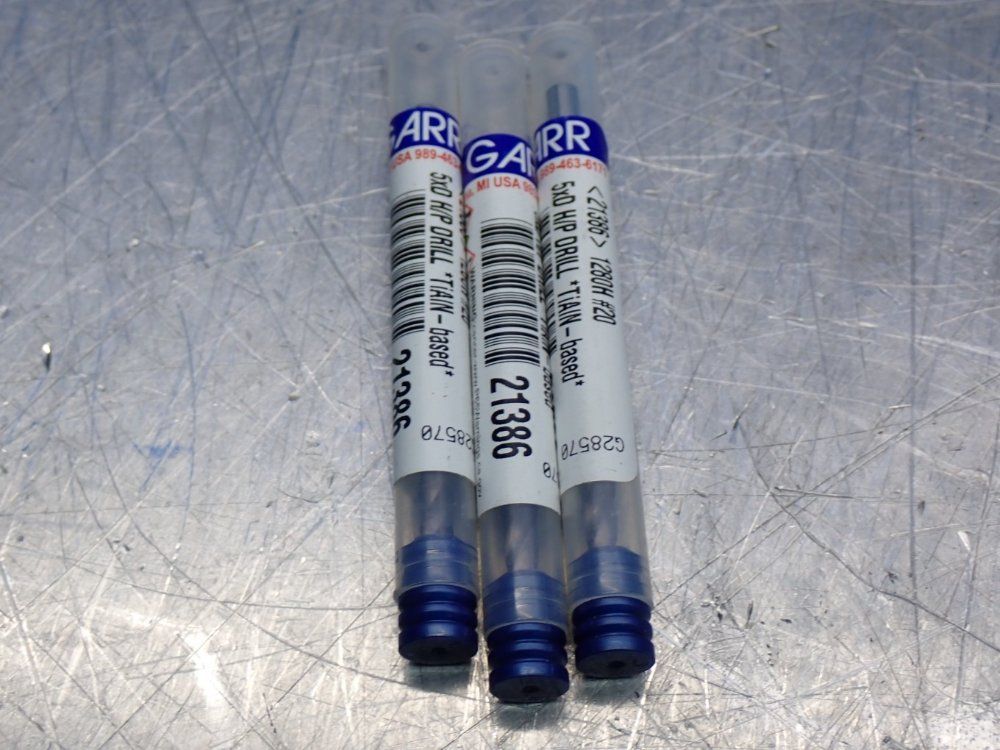 Garr 5xd Hp Drill 1 Lot Of 3