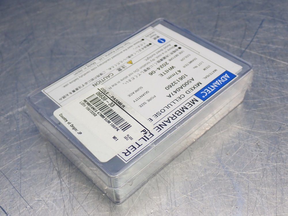 Avantec Mixed Cellulose Membrade 47mm Filter  100 Pack
