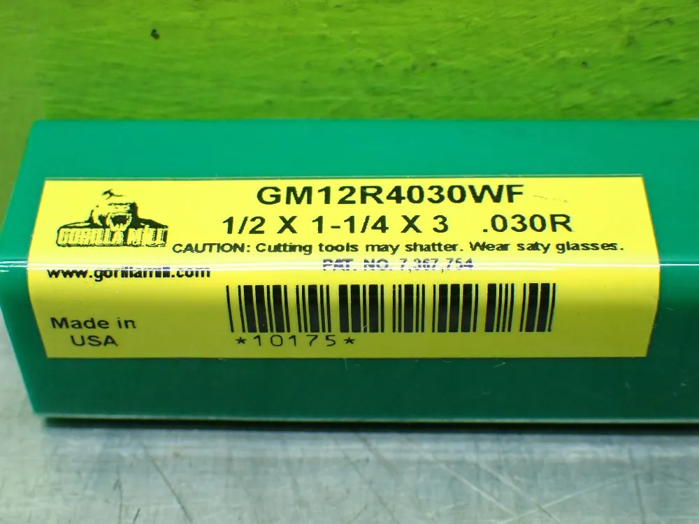 Gorilla Mill 4 Flute Carbide End Mill