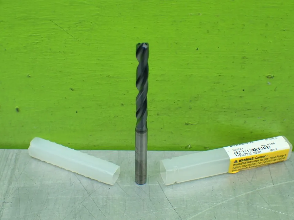 Kennametal Kcms15 Solid Carbide Coolant Fed Ytech Drill