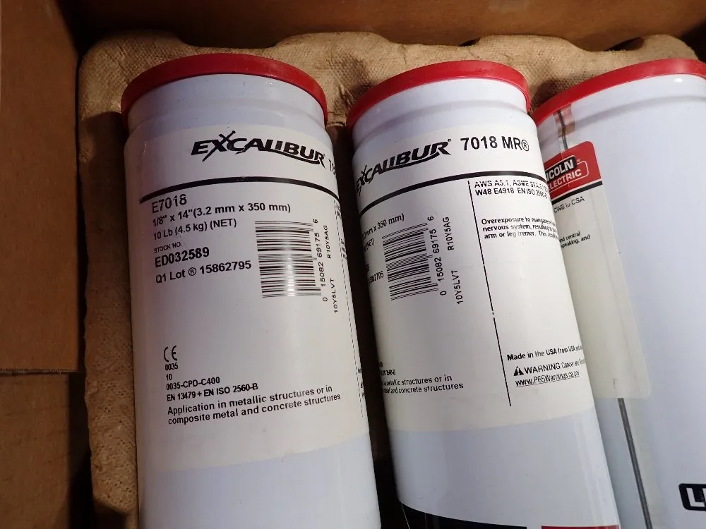 Lincoln Electric Excalibur 7018 Mr Stick Welding Electrodes