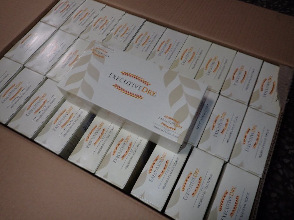 Executive Dry 2ply Facial Tissue