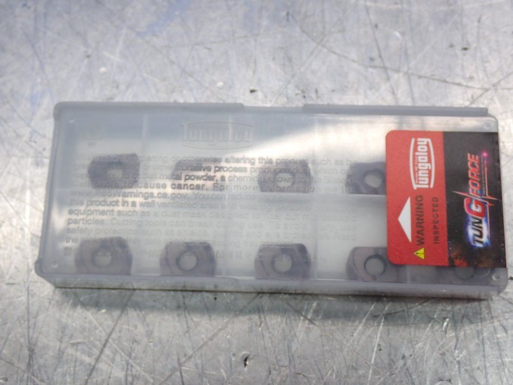 Tungaloy Carbide Milling Inserts 1 Box Of 10