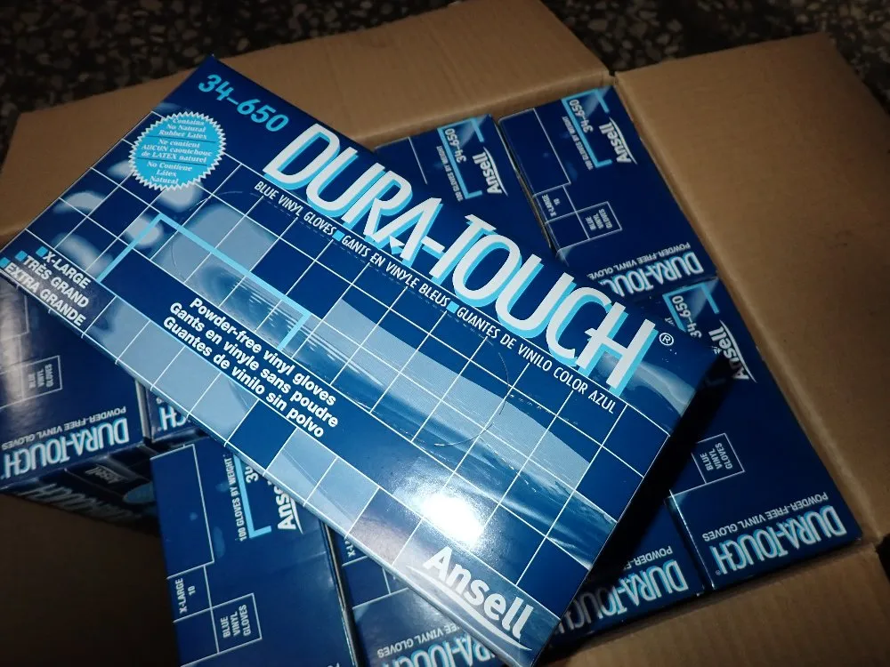 Ansell Duratouch Vinyl Gloves