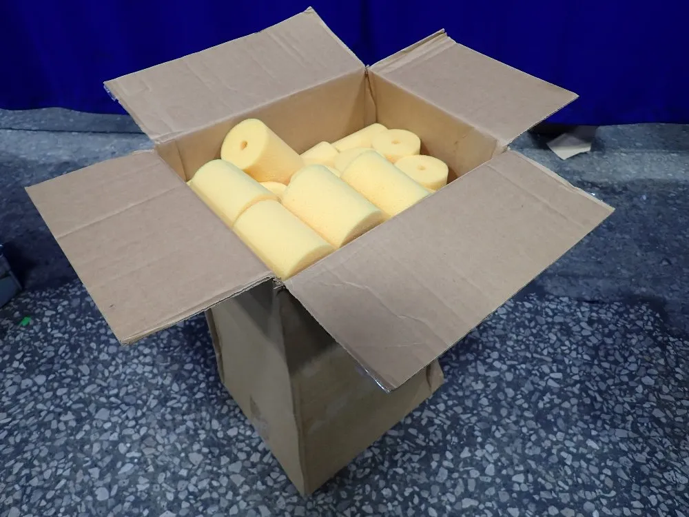  Yellow Foam Sleeves