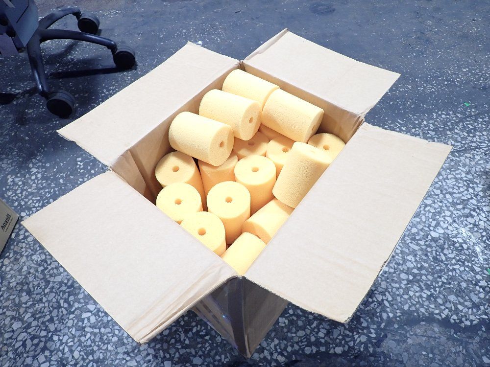  Yellow Foam Sleeves