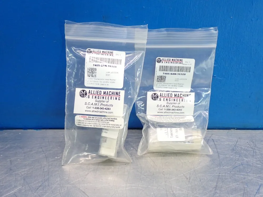 Allied Machine  Engineering Carbide End Mill Reamer Head 1 Lot Of 2