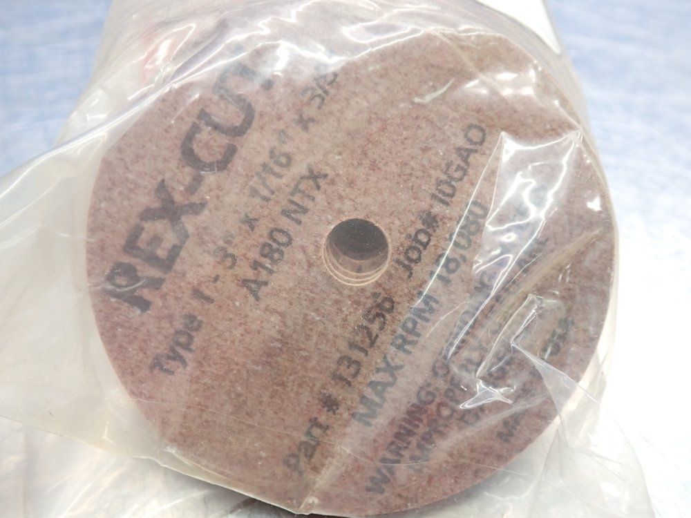 Rexcut Abrasives 3x116x38 Sanding Disc 1 Lot Of 100