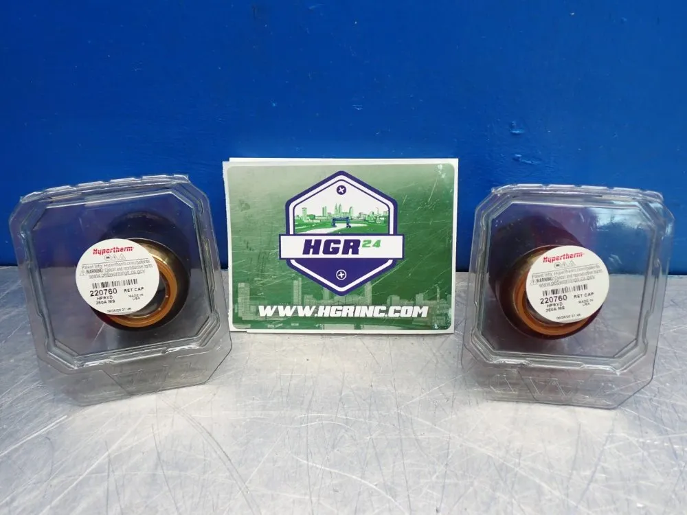 Hypertherm Hprxd Retaining Cap 260a 1 Lot Of 2