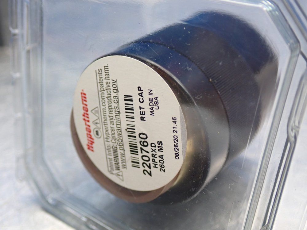 Hypertherm Hprxd Retaining Cap 260a 1 Lot Of 2