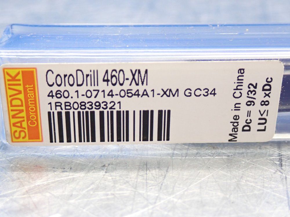 Sandvik Coromant Carbide Corodrill 460xm Drill Bit 1 Lot Of 2