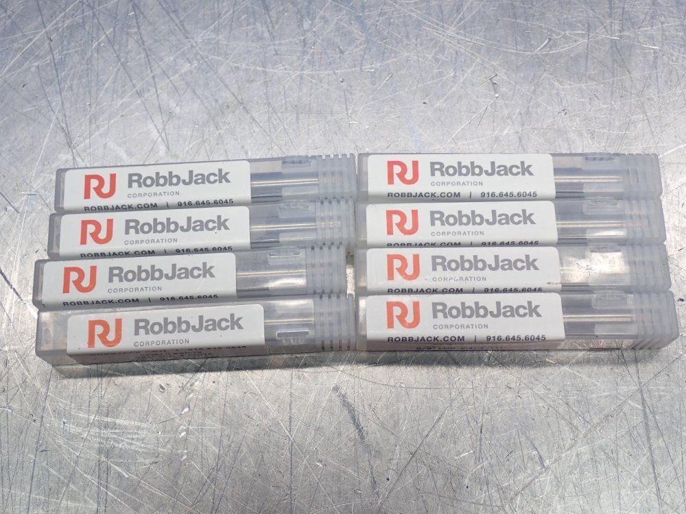 Robbjack Corp 281 Dia4 Flute 58loc 212 Oal 1 Lot Of 8