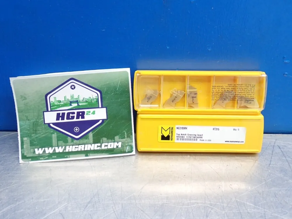 Kennametal Top Notch Grooving Insert 1 Lot Of 10