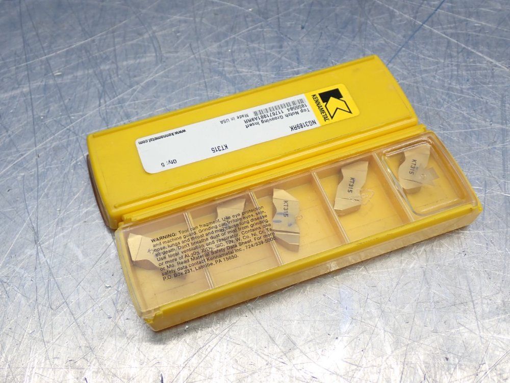 Kennametal Top Notch Grooving Insert 1 Lot Of 10