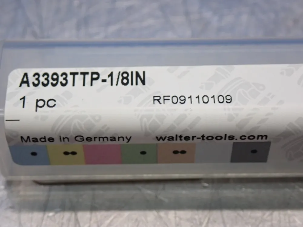 Walter Titex Solid Carbide Drill With Coolantthrough 1 Lot Of 3