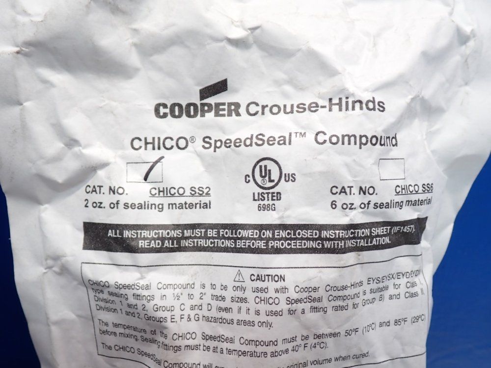 Cooper Crousehinds Chico Speedseal Compound 1 Lot Of 2