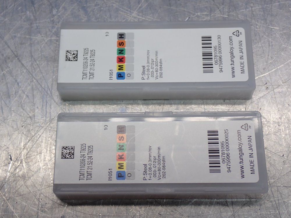 Tungaloy Turning Inserts 2 Boxes Of 10