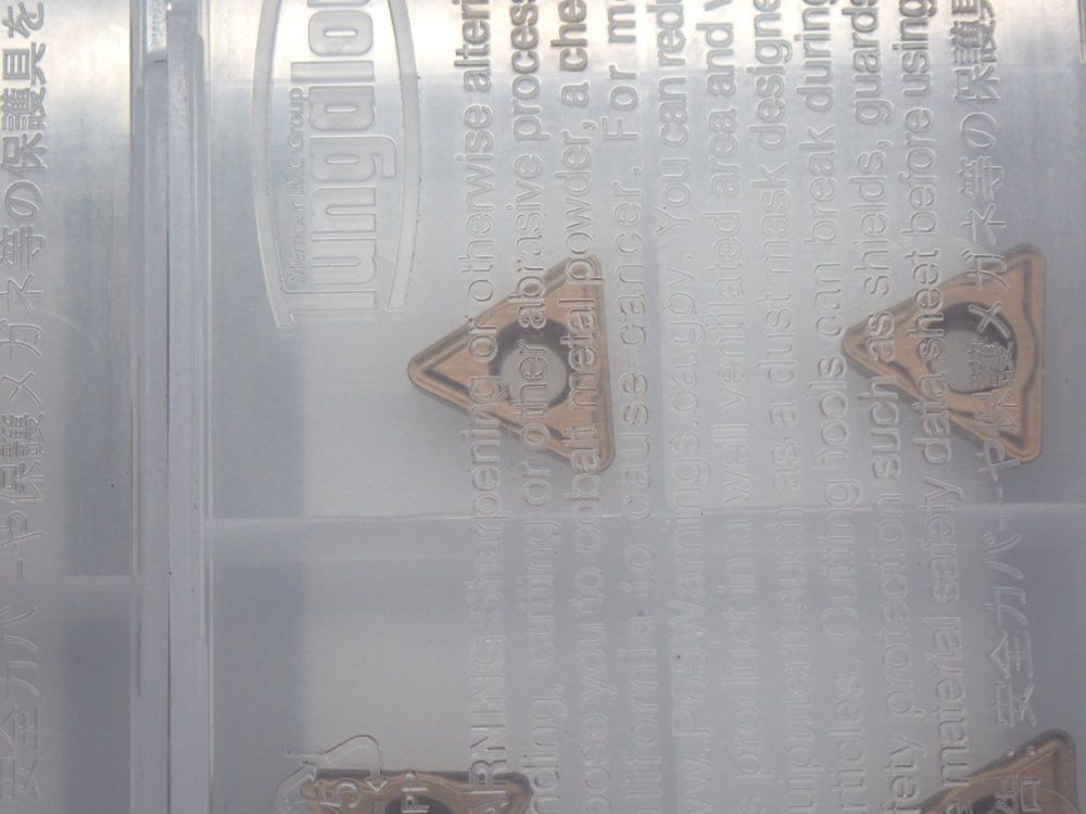 Tungaloy Turning Inserts 2 Boxes Of 10