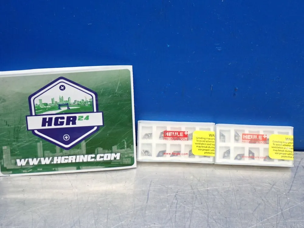 Heule Precision Tools Countersink Insert Carbide Inserts 2 Boxes Of 10