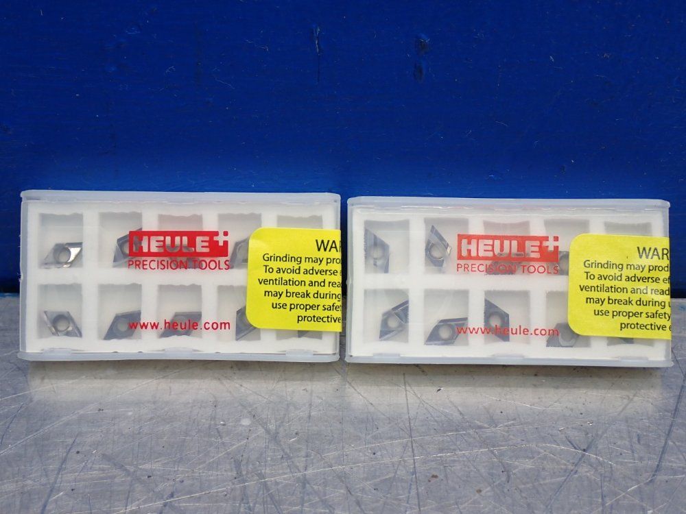 Heule Precision Tools Countersink Insert Carbide Inserts 2 Boxes Of 10