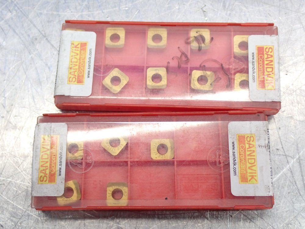 Sandvik Coromant Carbide Inserts Open Box 1 Lot Of 15