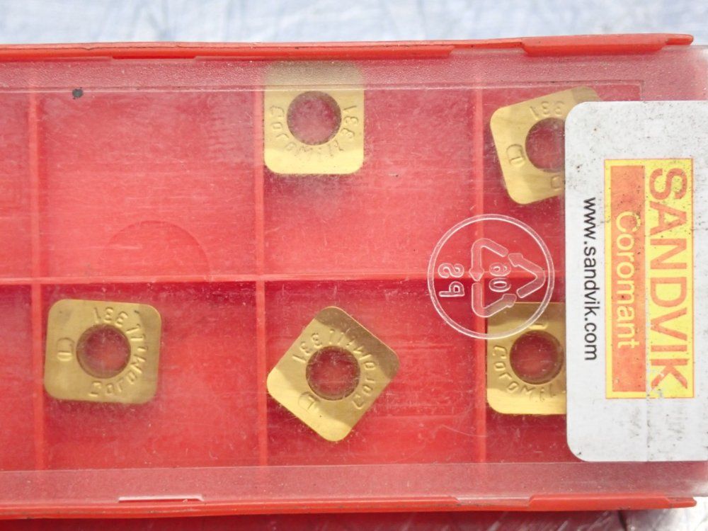 Sandvik Coromant Carbide Inserts Open Box 1 Lot Of 15