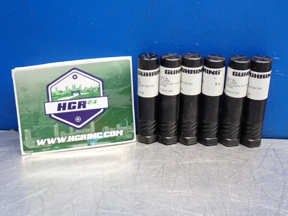 Guhring Carbide 60mm Molyglide Coated Bit 1 Lot Of 6