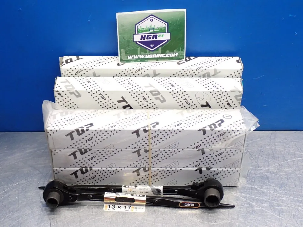 Top 1317mm Sized Ratchet Wrench  2pc Box 1 Lot Of 10