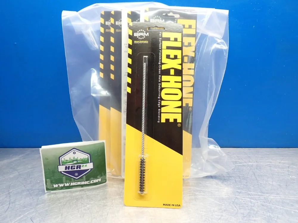 Brush Research Manufacturing Flexhone 120 Grit Silicon Carbide Deburring Honing Tool 1 Lot Of 10