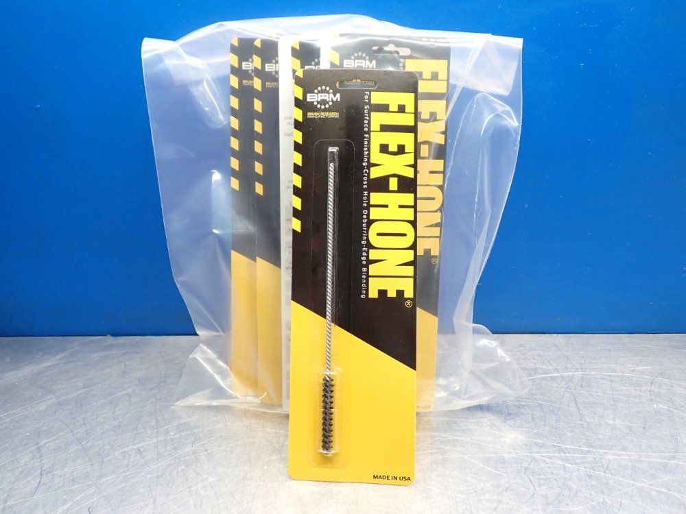 Brush Research Manufacturing Flexhone 120 Grit Silicon Carbide Deburring Honing Tool 1 Lot Of 10