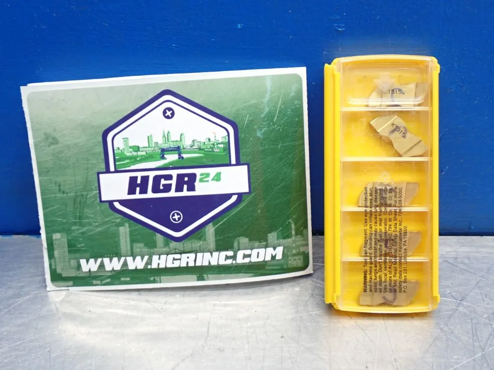 Kennametal Groove And Turn Insert 1 Box Of 5