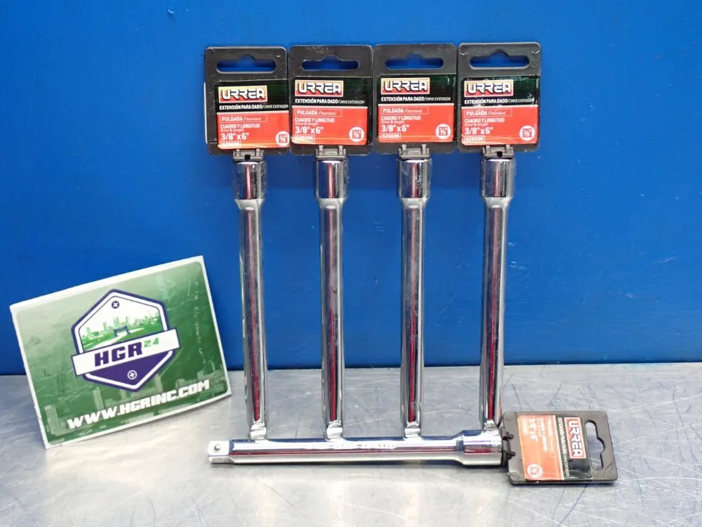 Grupo Urrea  Ratchet Extension 38x6 1 Box Of 5 