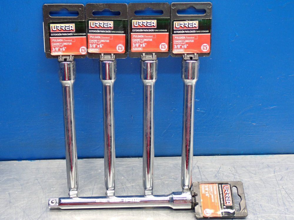 Grupo Urrea  Ratchet Extension 38x6 1 Box Of 5 