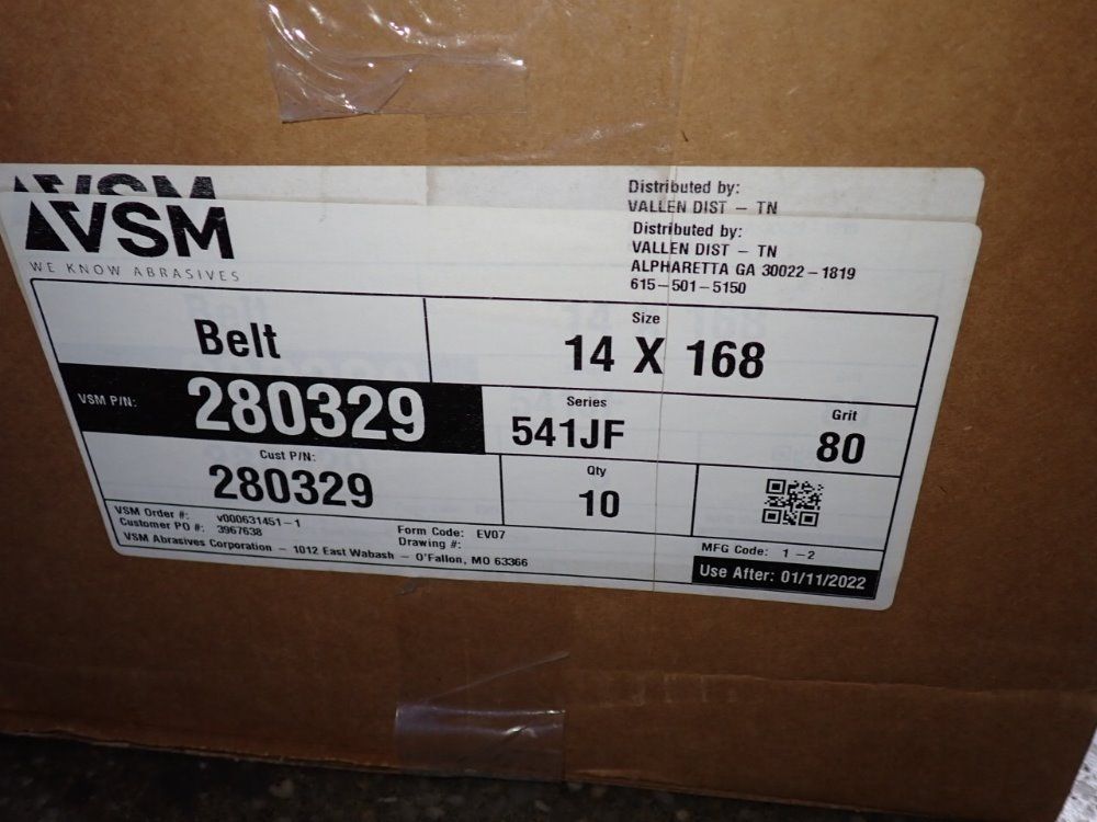 Vsm 14"x168" Sanding Belt - 541jf