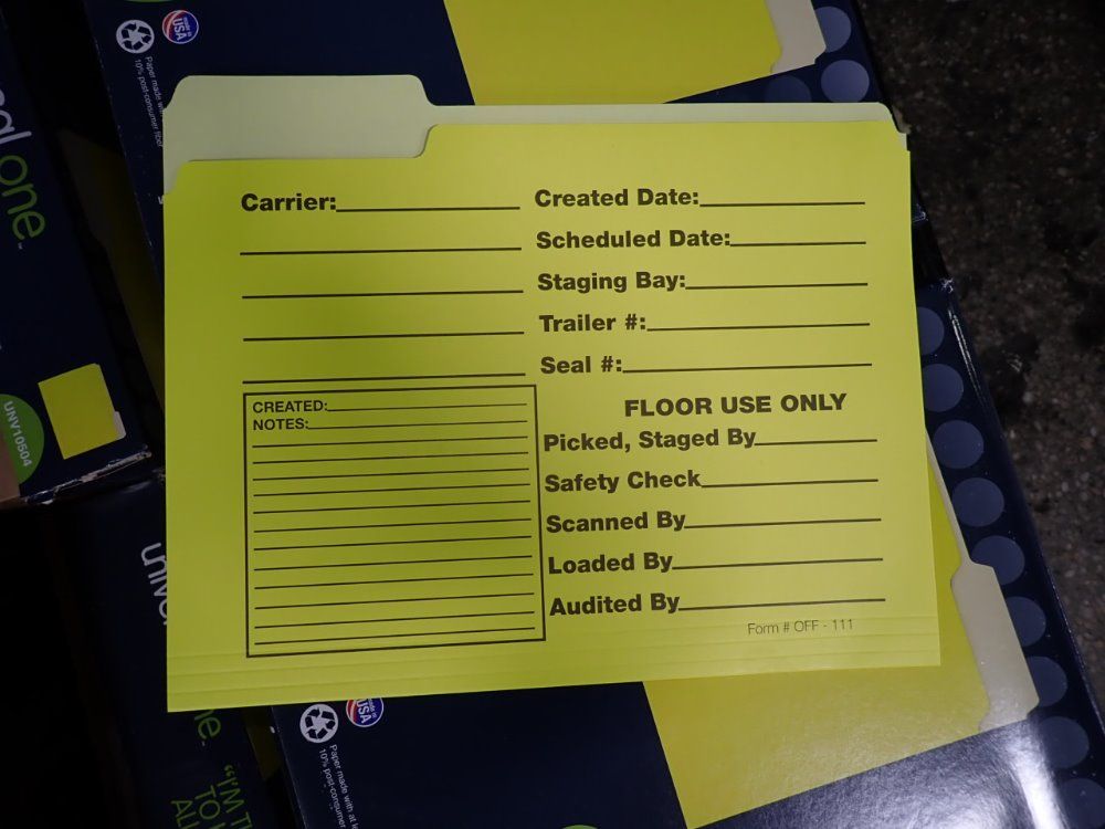 Universal One Folders