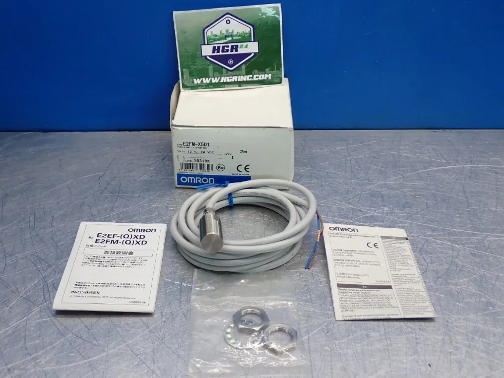 Omron 5 Mm Sensing Distance Proximity Switch - E2fm-x5d1