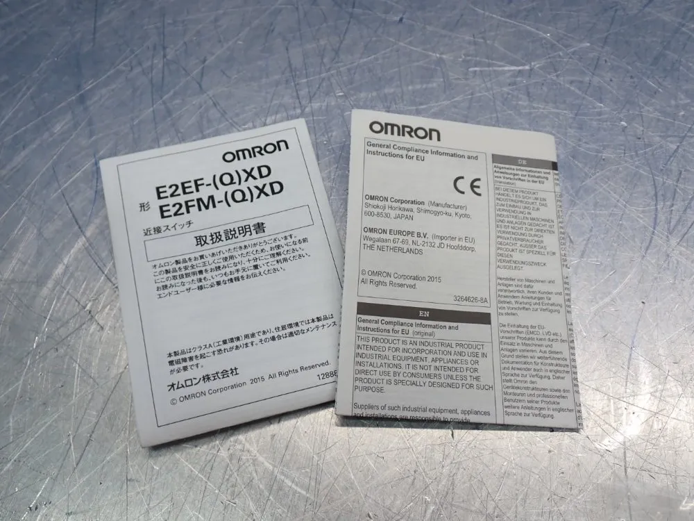 Omron 5 Mm Sensing Distance Proximity Switch - E2fm-x5d1