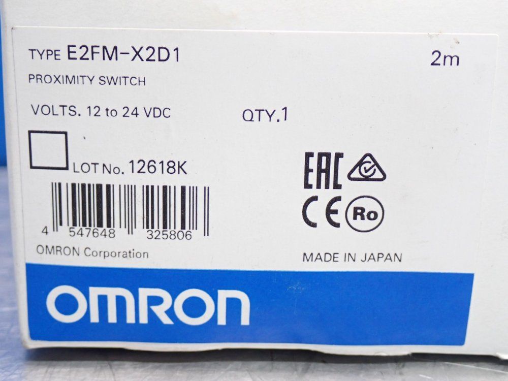 Omron Proximity Switch - E2fm-x2d1